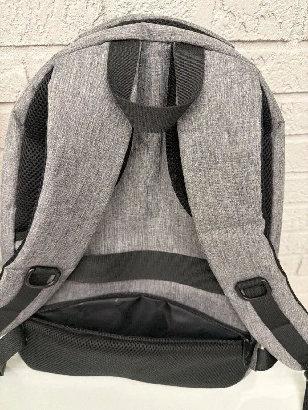 Matein Gray Anti-Theft Slim Travel Laptop Backpack - Picture 14 of 15